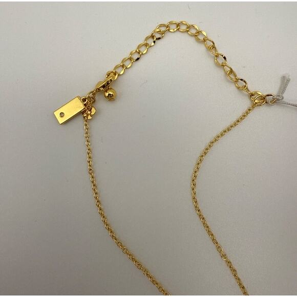 Kate Spade New York 3 Pc BUNDLE Disco Pansy Earrings/Necklace ❤️ of Gold Bangle! - Picture 11 of 14